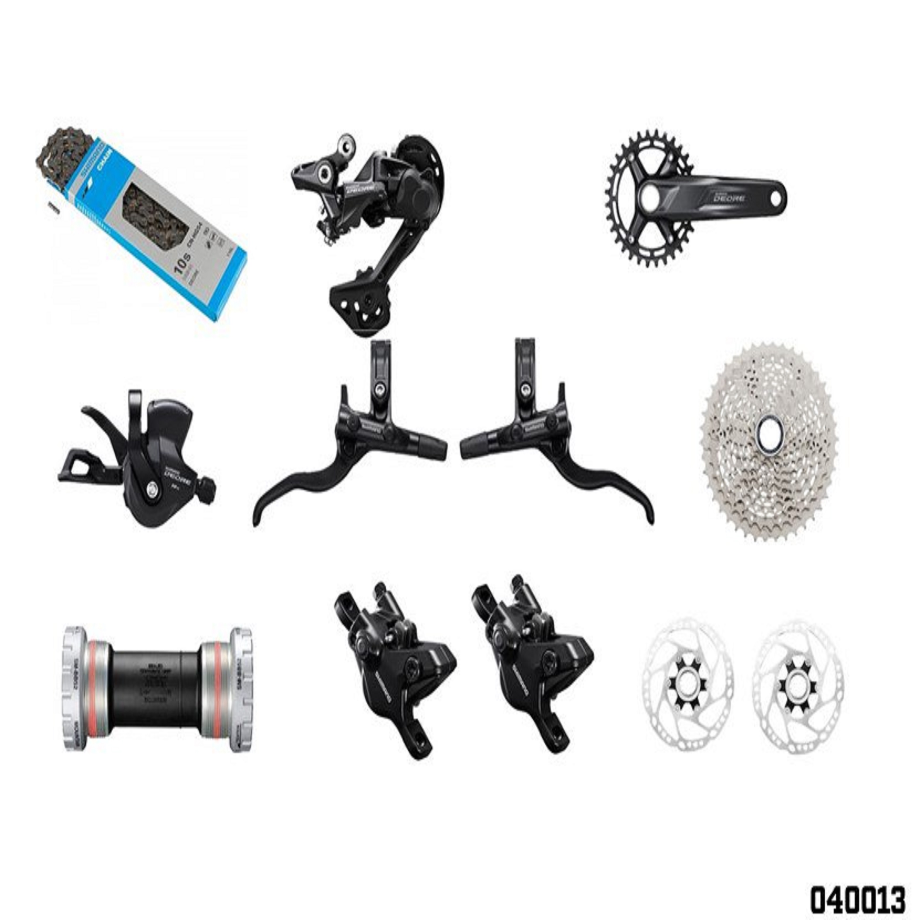 GRUPO DEORE M4100 32T 11-46T 1X10V SHIMANO